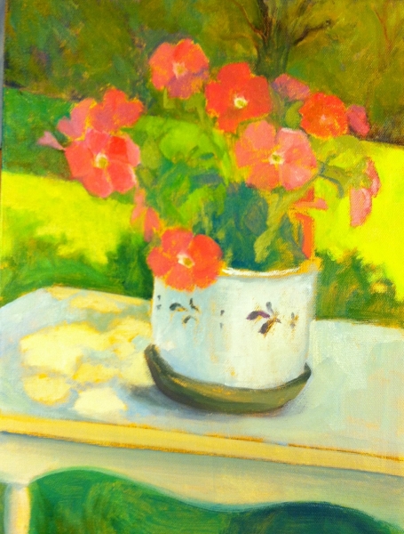 Click here to view PINK PETUNIAS  by Jane Wallor Collins