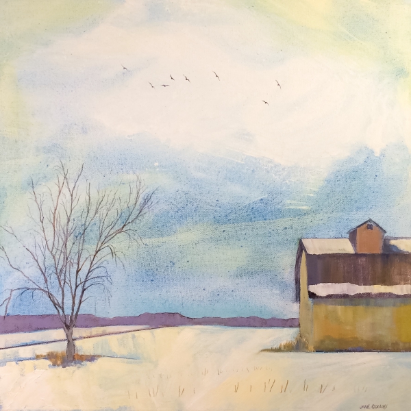 Click here to view GAMBREL IN WINTER by Jane Wallor Collins