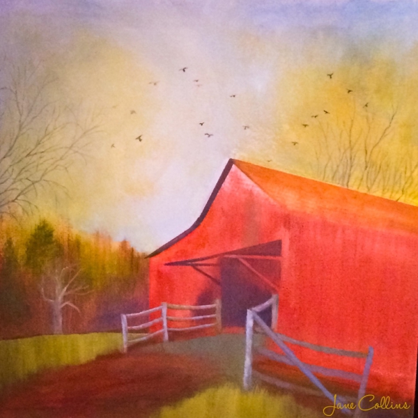 Click here to view Barns artwork by Jane Wallor Collins