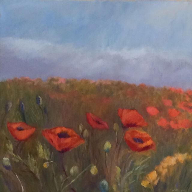 Click here to view WILD POPPIES II by Jane Wallor Collins