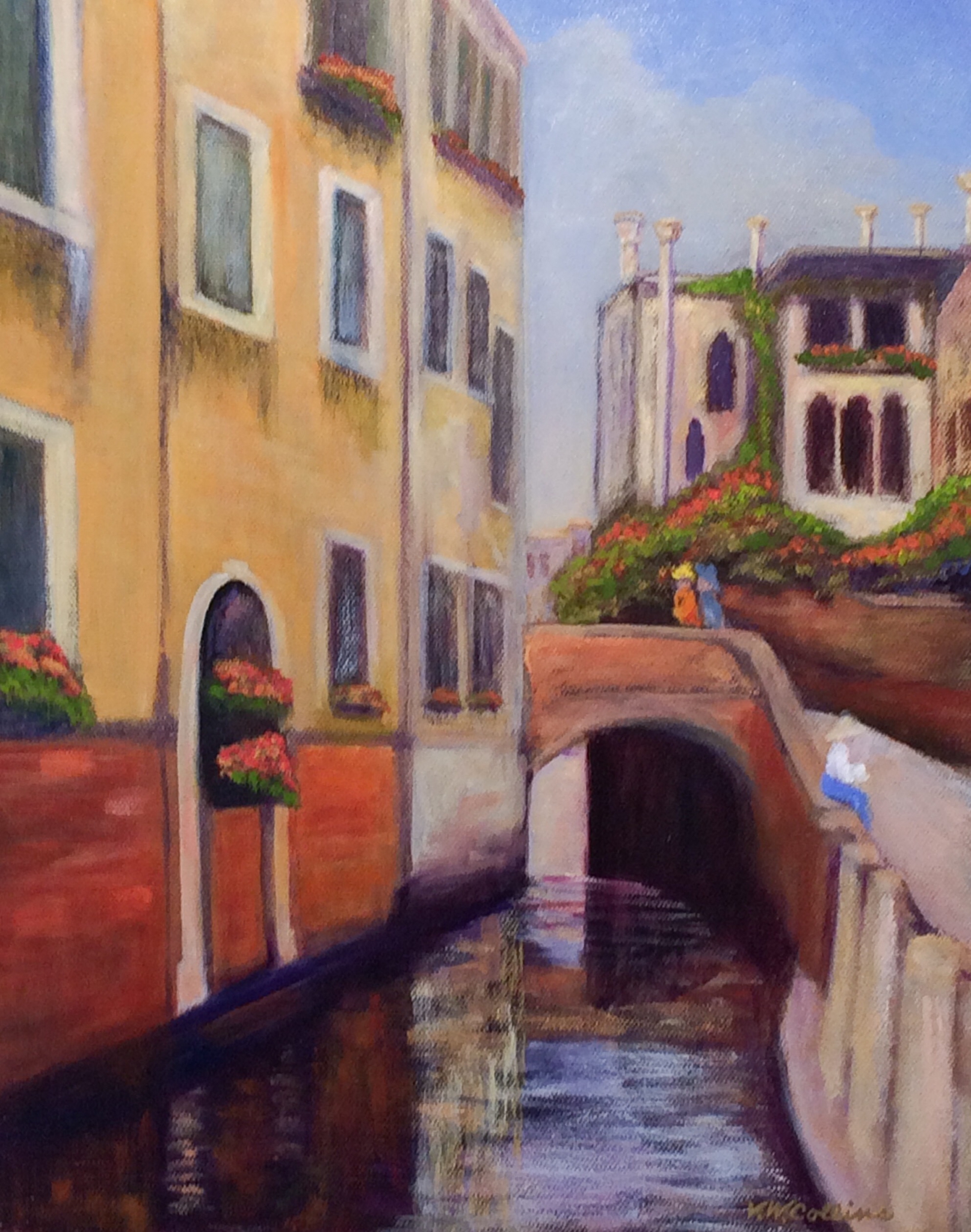 Click here to view VENICE AT NOONTIME by Jane Wallor Collins
