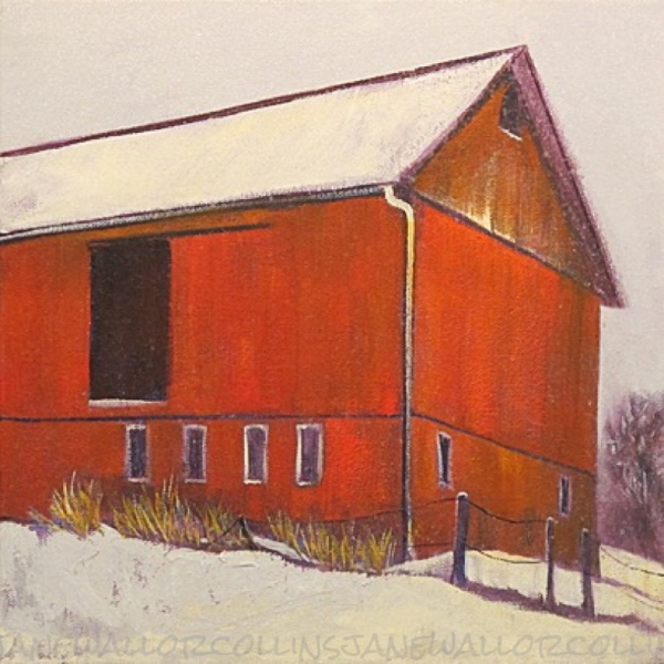 Click here to view BARN IN WINTER by Jane Wallor Collins