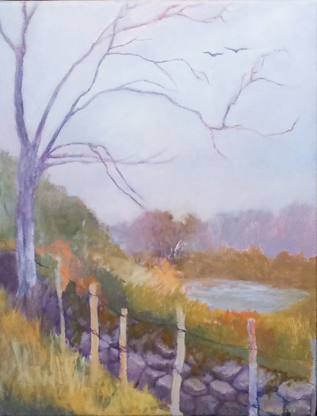 Click here to view FARM POND, MANSFIELD by Jane Wallor Collins