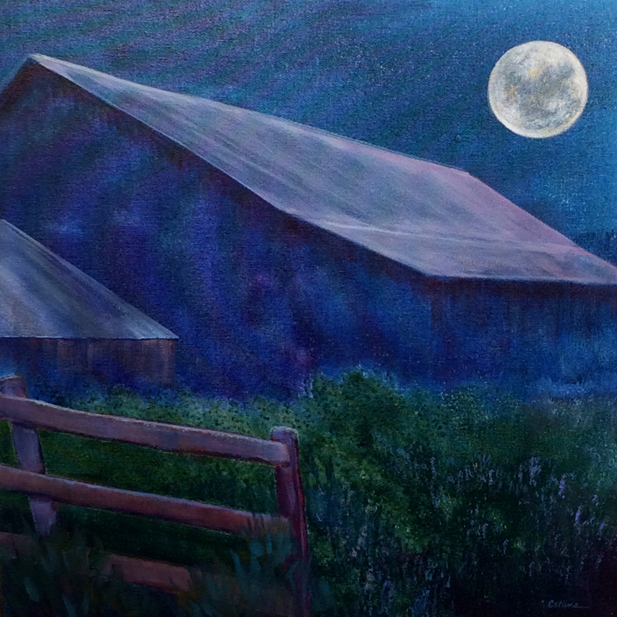 Click here to view BARN BY FULL MOON by Jane Wallor Collins