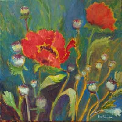 Click here to view POPPIES AND SEEDPODS by Jane Wallor Collins