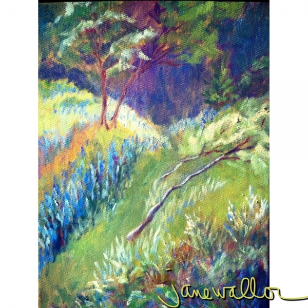 Click here to view PALMER ROAD LUPINES by Jane Wallor Collins