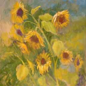 Click here to view SUNFLOWERS by Jane Wallor Collins