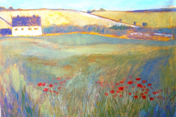 Click here to view HAYFIELDS, PROVENCE by Jane Wallor Collins
