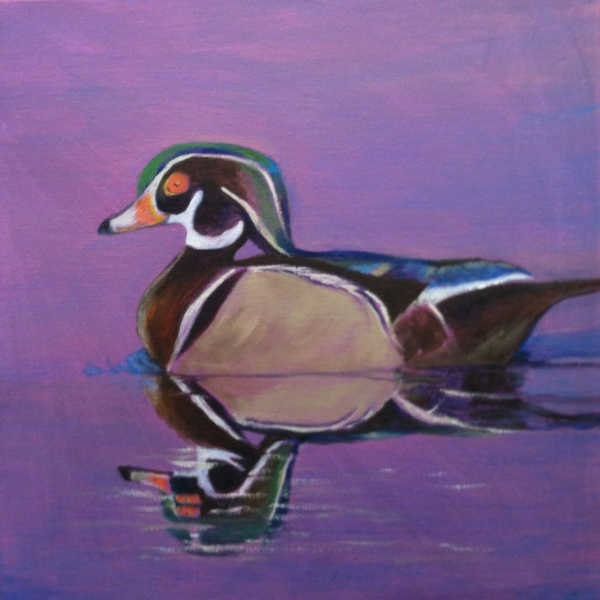 Click here to view WOOD DUCK by Jane Wallor Collins