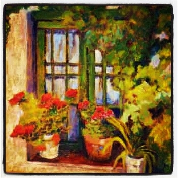 Click here to view FARMHOUSE WINDOW by Jane Wallor Collins