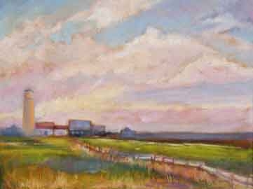 Click here to view LIGHTHOUSE AT TRURO, MASSACHUSETTS by Jane Wallor Collins